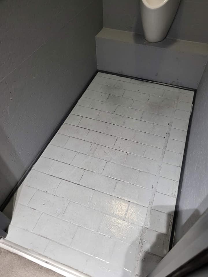 Toilette avant nettoyage