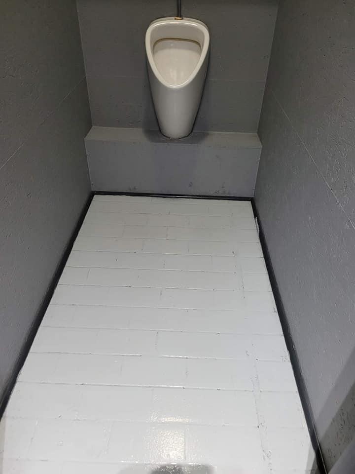 Toilette après nettoyage